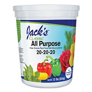 Jack's All Purpose Plant Food, 20-20-20