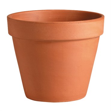 Deroma Terra Cotta Clay Pots - Red & Graphite Grey