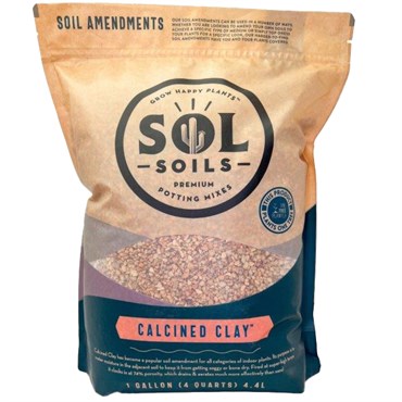 Sol Soils Calcined Clay, 4qt