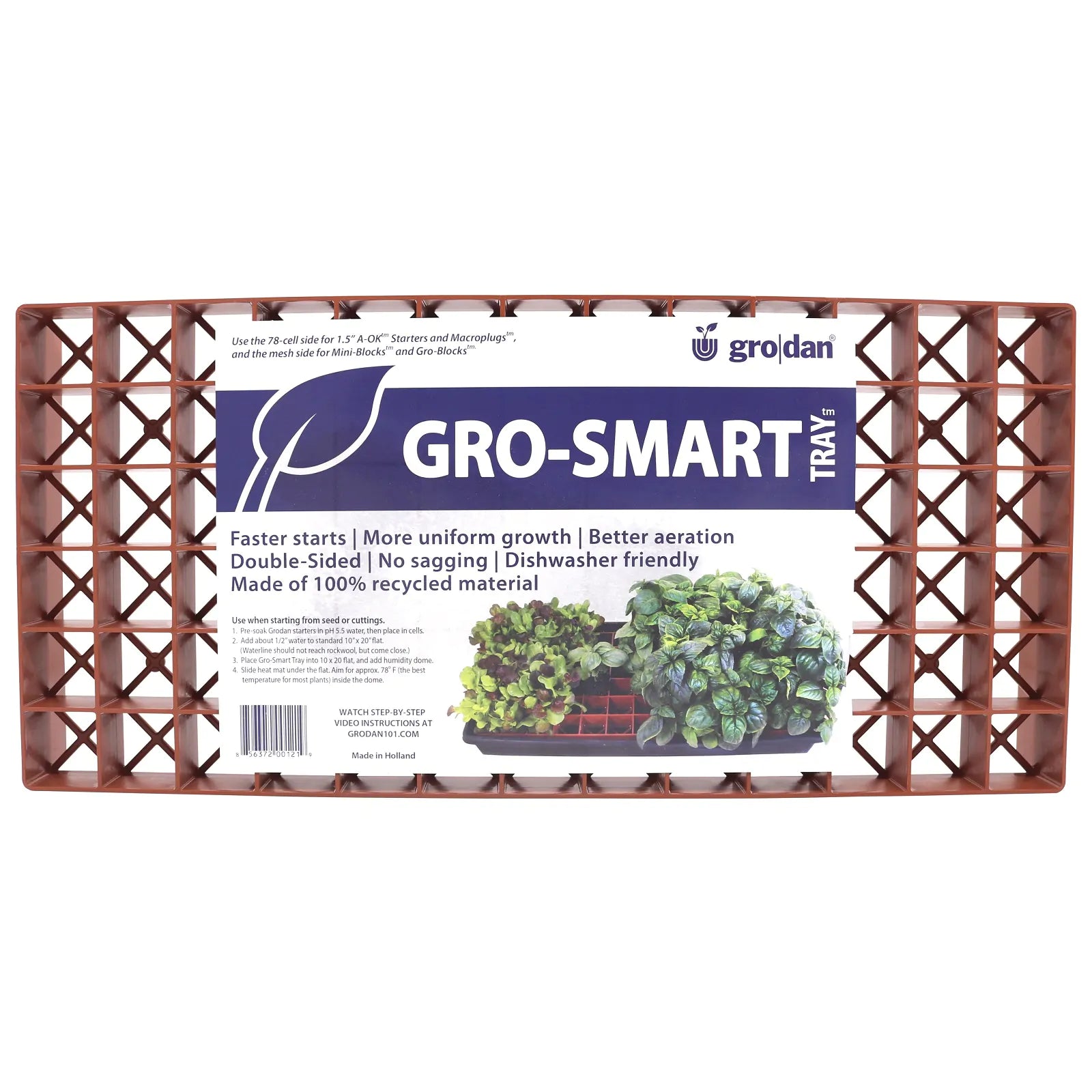 Grodan GroSmart , Tray Insert Gardin Warehouse