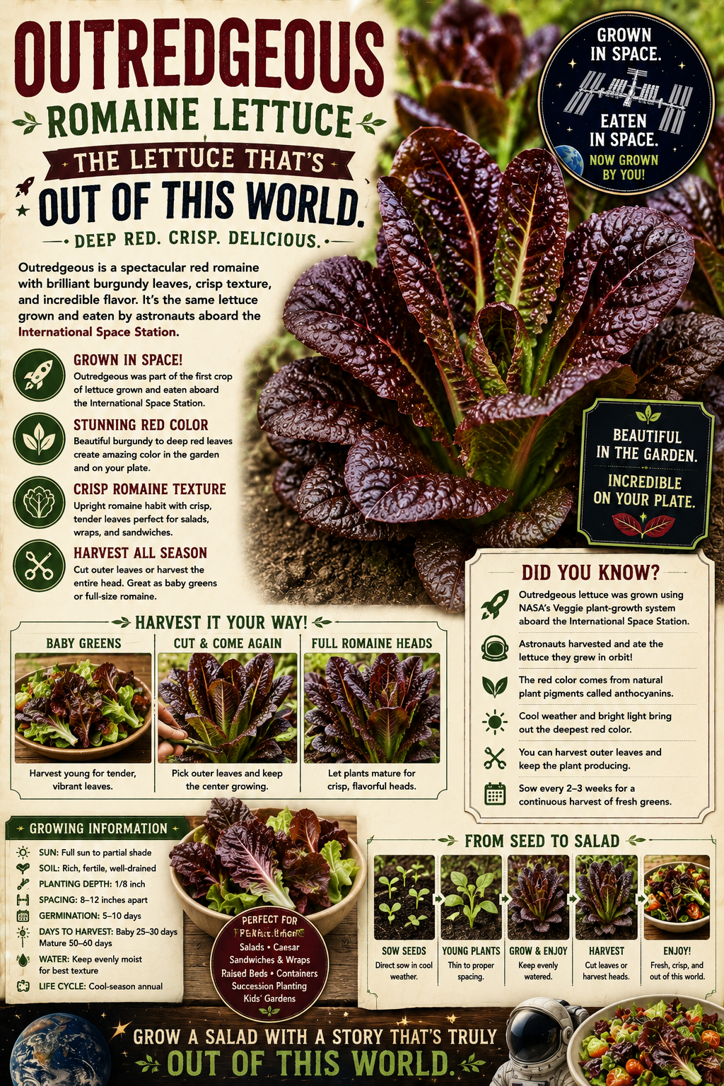 Outredgeous Romaine Lettuce