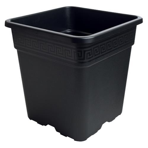 Gro Pro - Black Square Pot, 5 Gallon