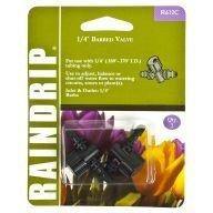 Hydroponics - Double Barbed Valve, 1/4" - 018171006127- Gardin Warehouse