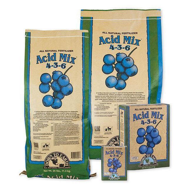 Nutrients, Additives & Solutions - Down To Earth Acid Mix, 5lb - 714360078240- Gardin Warehouse