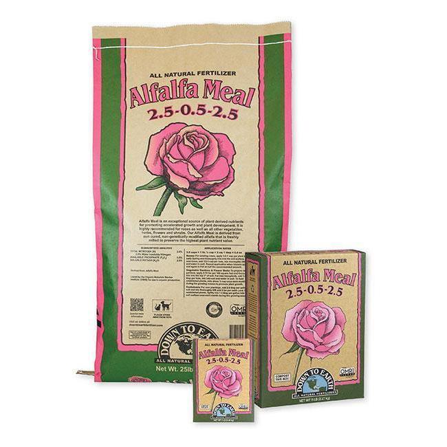 Nutrients, Additives & Solutions - Down To Earth Alfalfa Meal, 5lb - 714360078509- Gardin Warehouse