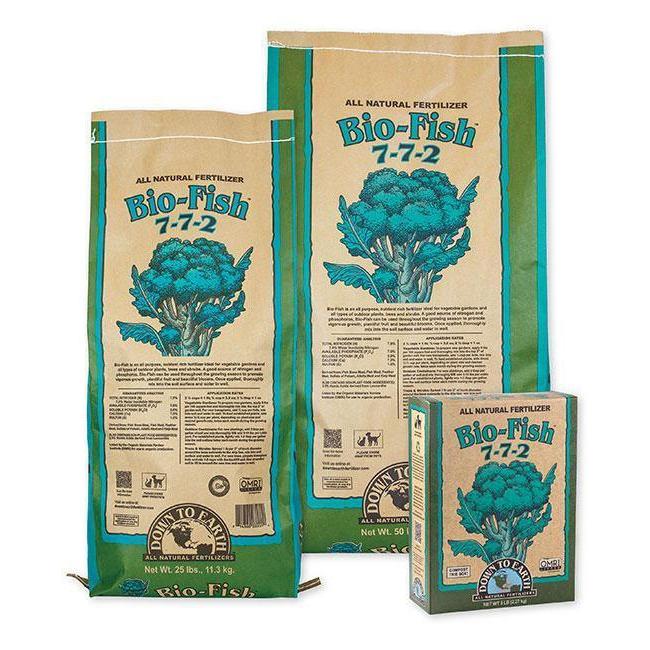 Nutrients, Additives & Solutions - Down To Earth Bio-Fish, 5lb - 714360078042- Gardin Warehouse