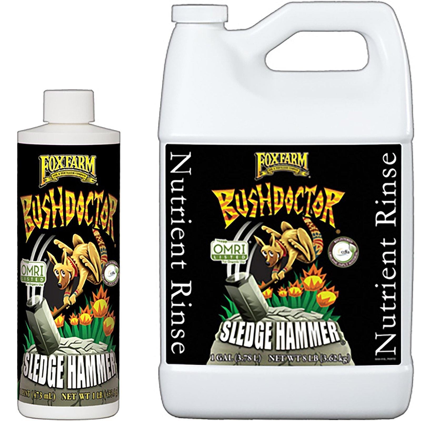 Nutrients, Additives & Solutions - FoxFarm Bush Doctor Sledge Hammer, Quart - 752289790805- Gardin Warehouse