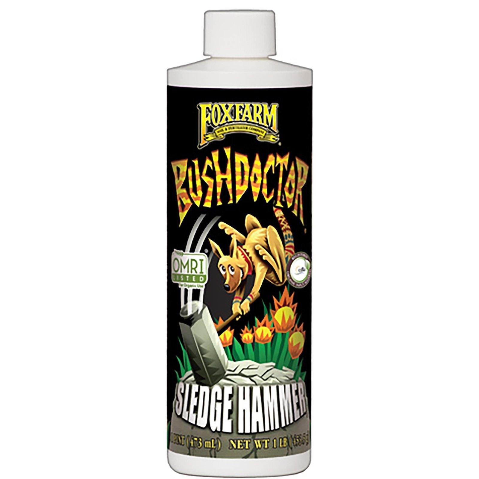 Nutrients, Additives & Solutions - FoxFarm Bush Doctor Sledge Hammer, Quart - 752289790805- Gardin Warehouse