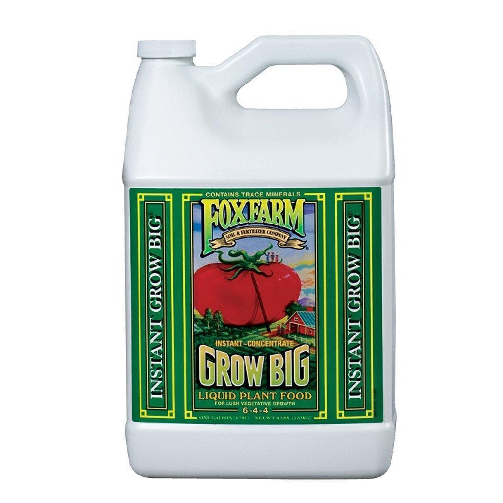 Nutrients, Additives & Solutions - FoxFarm Grow Big for Soil Liquid Concentrate - 752289790300- Gardin Warehouse