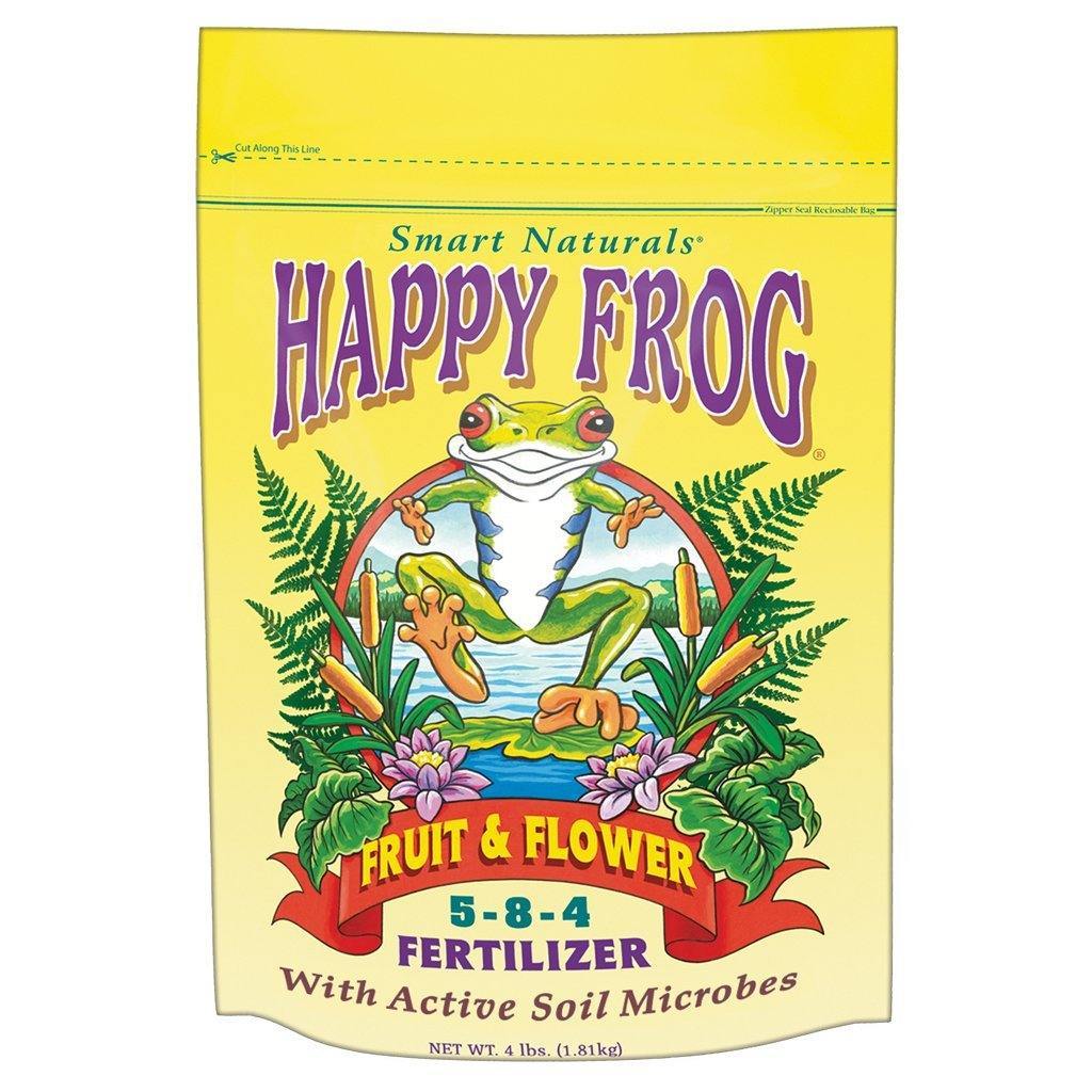 Nutrients, Additives & Solutions - FoxFarm Happy Frog Fruit & Flower, 4lb - 752289500527- Gardin Warehouse