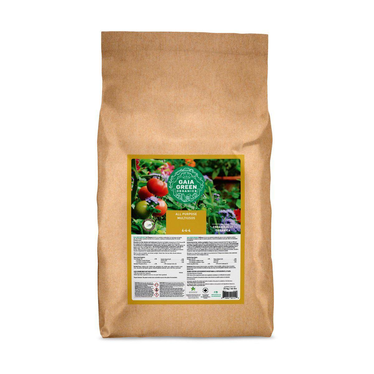 Nutrients, Additives & Solutions - Gaia Green All Purpose - Gardin Warehouse