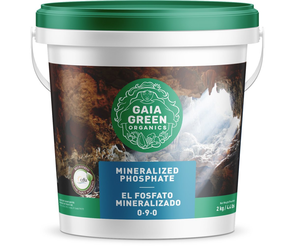 Nutrients, Additives & Solutions - Gaia Green Mineralized Phosphate - Gardin Warehouse