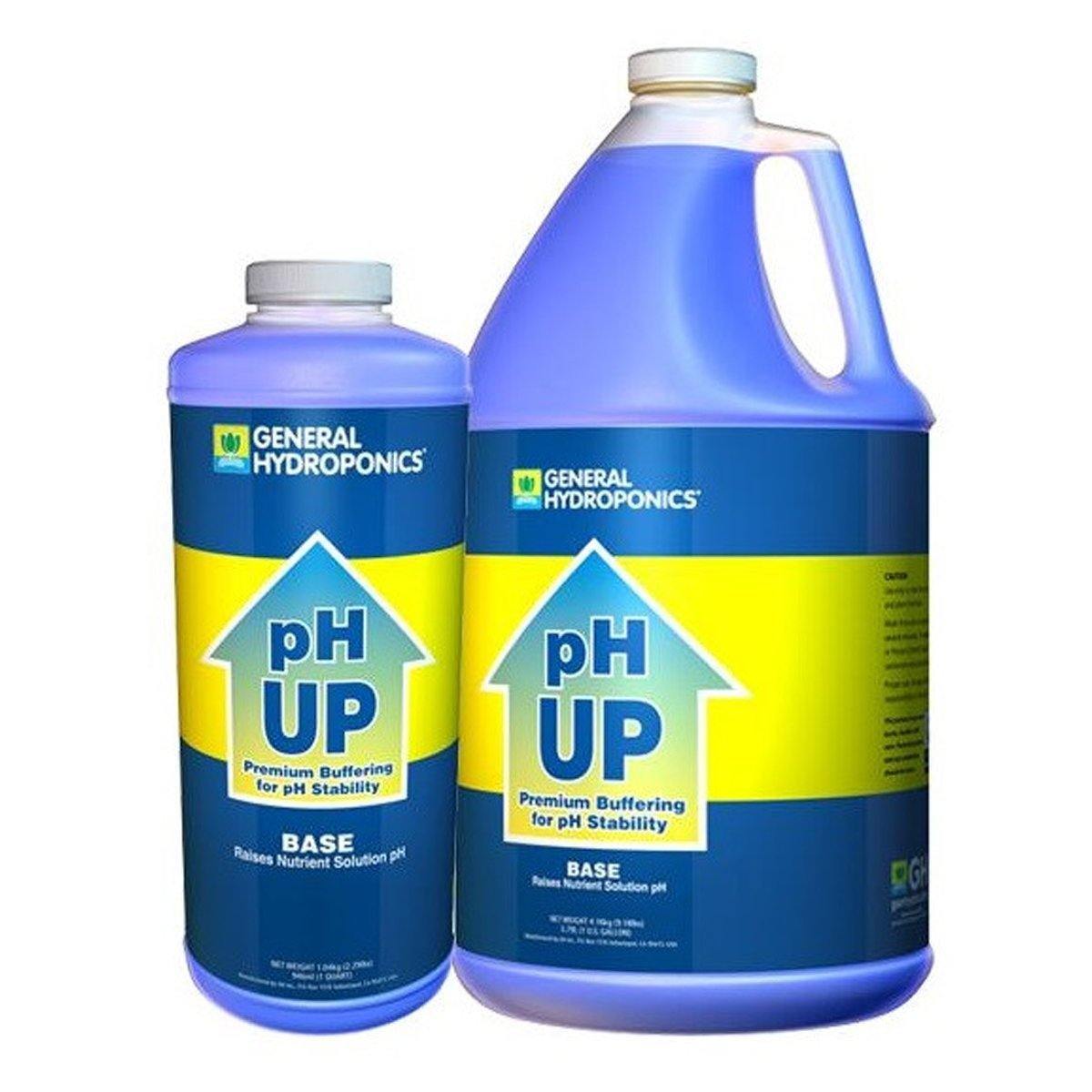Nutrients, Additives & Solutions - General Hydroponics pH Up - 793094015226- Gardin Warehouse