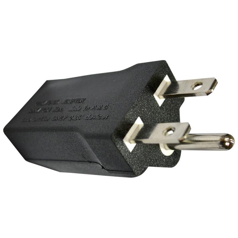 Accessories - Grower's Choice Plug Adapter - 110V / 120V to 220V / 240V, IEC C3 to 5-15P Male Plug - Gardin Warehouse