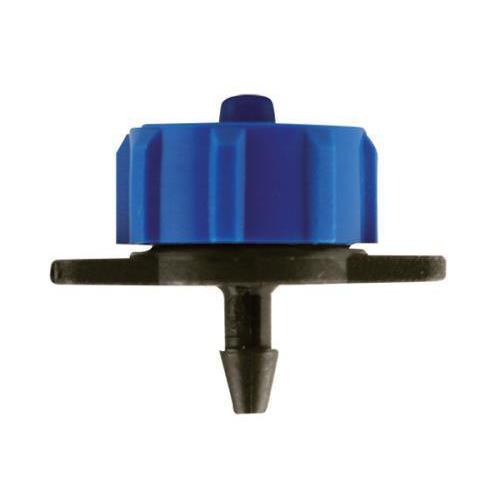 Hydroponics - HYDRO FLOW - Regulated Button Emitter Black - 2 GPH - 847127005217- Gardin Warehouse