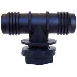 Hydroponics - HYDRO FLOW - Tub Outlet Tee - 1 in - 849969006995- Gardin Warehouse