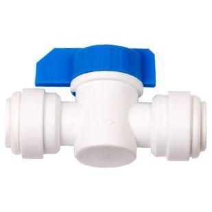 Hydroponics - Hydrologic - 1/4" QC x 1/4" QC Inline Shutoff Valve - 812111010546- Gardin Warehouse