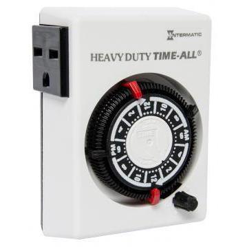 Accessories - Intermatic Heavy Duty Timer, 3600W, 15A, 240V, 2 On/Off, 24 Hour - 078275135192- Gardin Warehouse