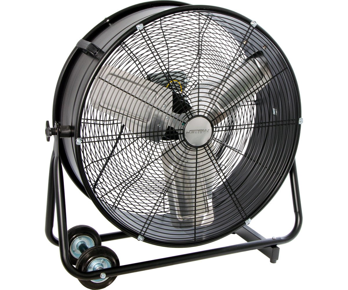 Climate - JETFAN Adjustable Tilt Drum Fan, 24" - 638104025683- Gardin Warehouse