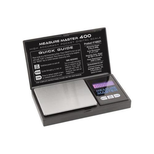 Observation, Measurement, Control - Measure Master 400g High Accuracy Digital Scale - 400g Capacity x 0.01g Accuracy - 849969020526- Gardin Warehouse