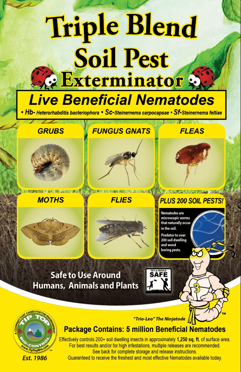 Pest & Disease Control - Nematodes - Triple Blend Mix - Gardin Warehouse