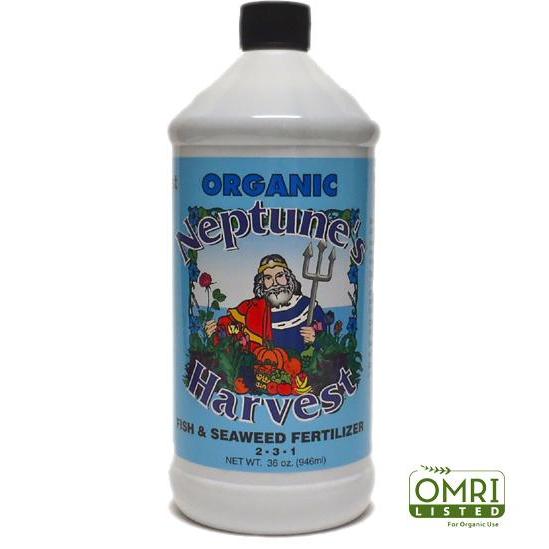 Nutrients, Additives & Solutions - Neptune's Harvest Fish & Seaweed Fertilizer 2-3-1 - 081435236127- Gardin Warehouse