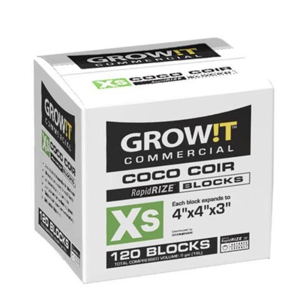 - RapidRIZE Commercial Coco Coir by Grow!t (Sold Individual) - 638104026949- Gardin Warehouse