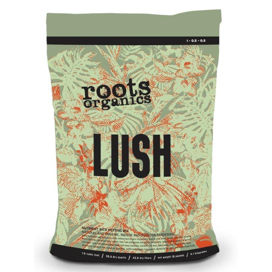 Soil, Media & Amendments - Root Organics Lush Super Soil, 1.5 cu ft - 799493712483- Gardin Warehouse