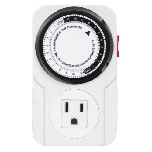 Observation, Measurement, Control - Titan Controls - Apollo 6, One Outlet Mechanical Timer - 870883003432- Gardin Warehouse
