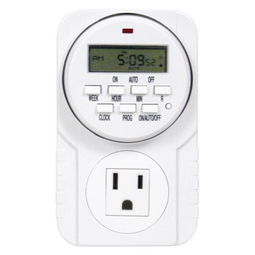 Observation, Measurement, Control - Titan Controls Apollo 7 - One Outlet Digital Timer - 870883003449- Gardin Warehouse