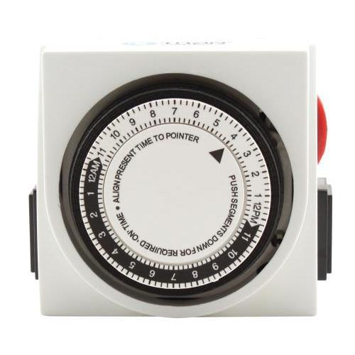 Observation, Measurement, Control - Titan Controls - Apollo 8, Two Outlet Mechanical Timer - 870883006099- Gardin Warehouse