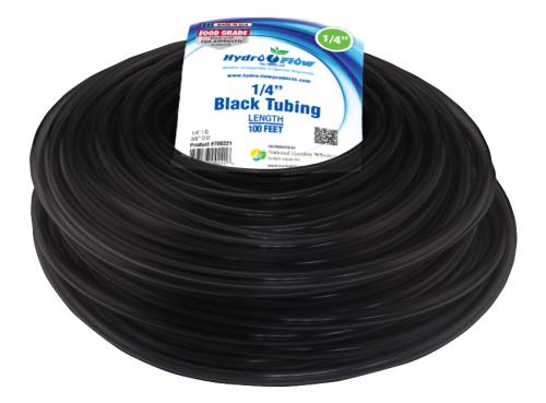 Hydroponics - Vinyl Tubing, Black - Gardin Warehouse