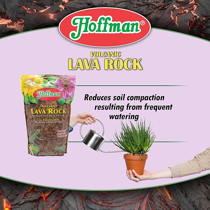 Hoffman 14452 Volcanic Lava Rock, 2 Quarts