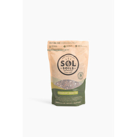 Sol Soils Houseplant Chunky Mix, 2qt