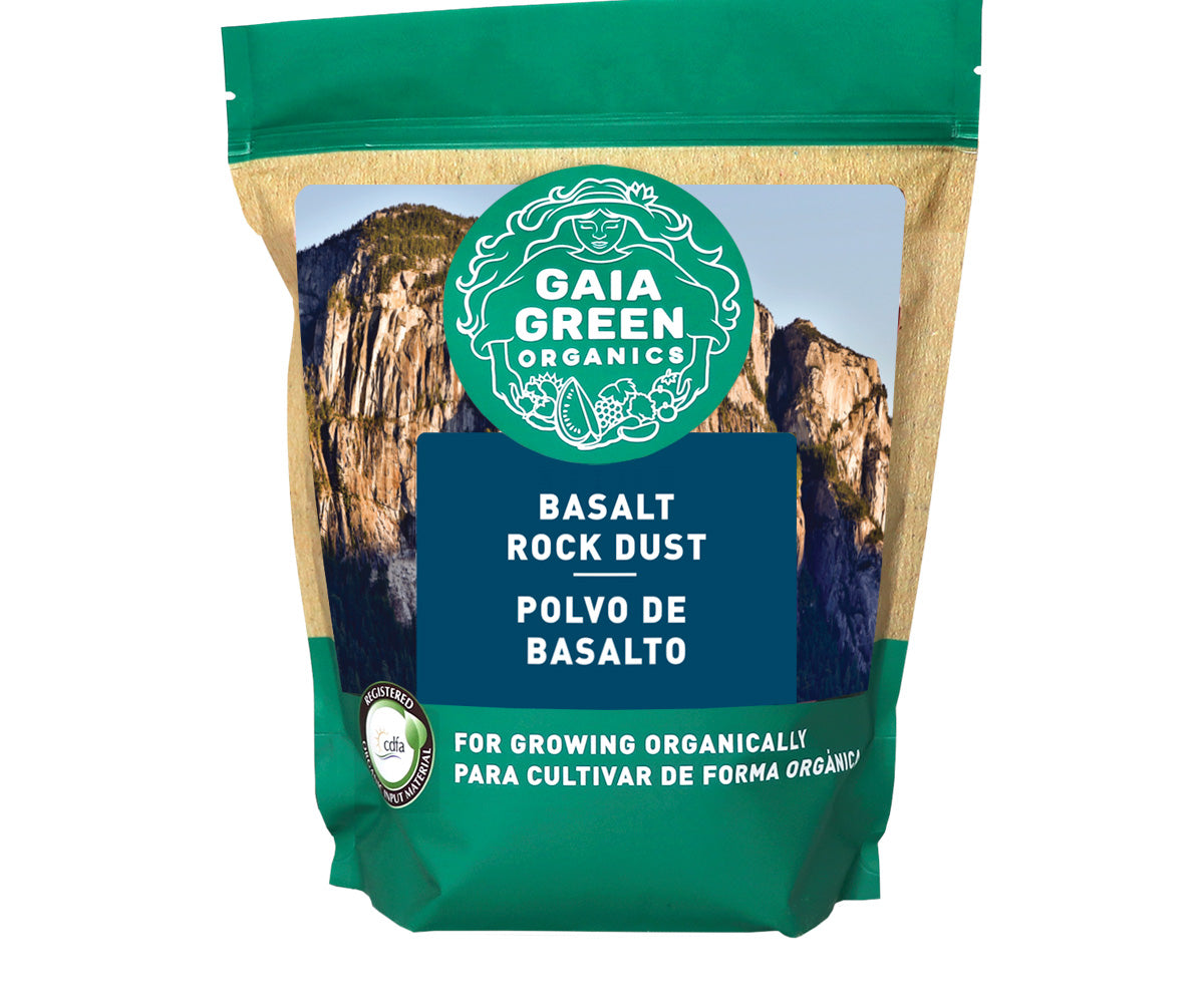 Gaia Green Basalt Rock Dust 2kg, 4.4 lbs