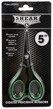 Shear Perfection Precision Series Japanese Stainless Steel Scissor, 2in Straight Blades, Non-Stick