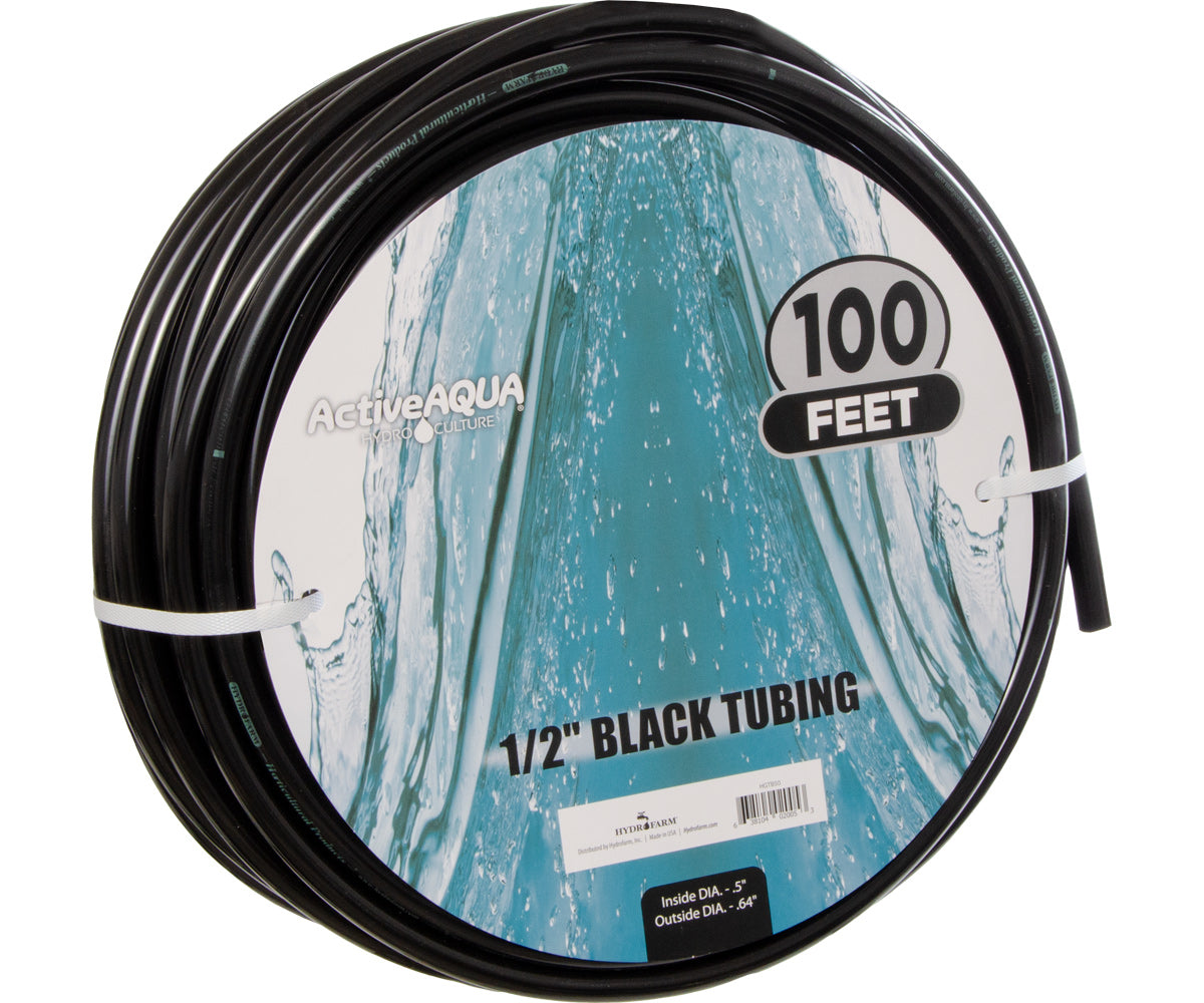 Black Vinyl Tubing