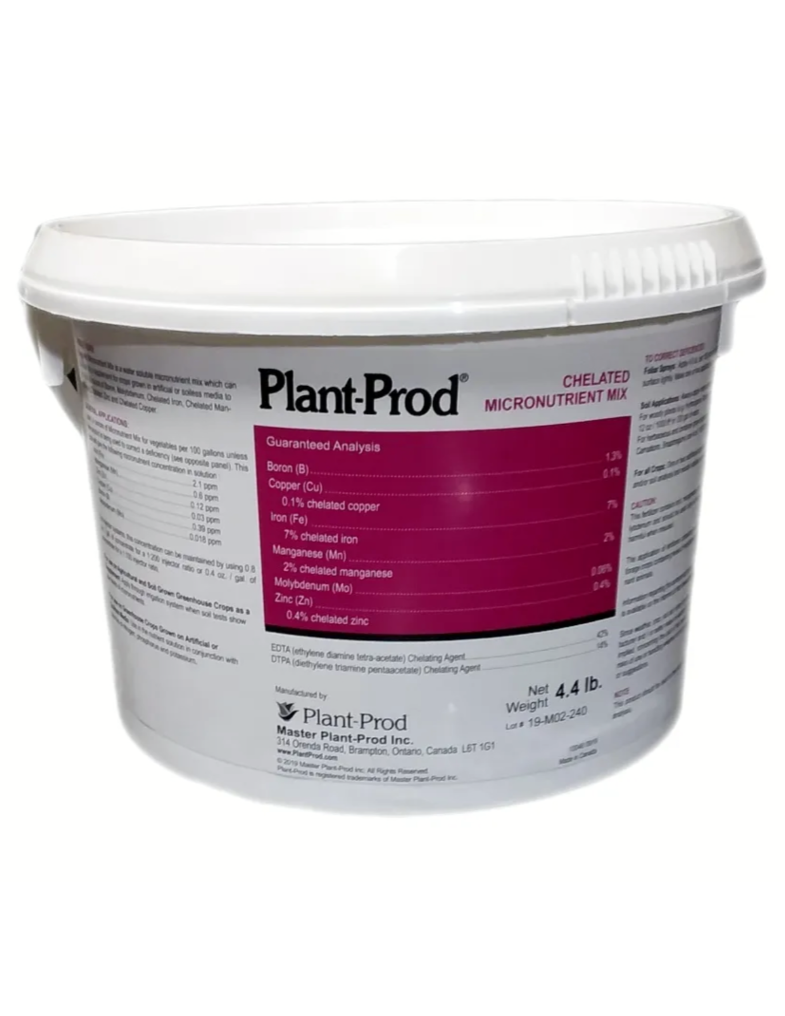 Plant-Prod Chelated Micronutrient Fertilizer Mix, 4.4 lb.