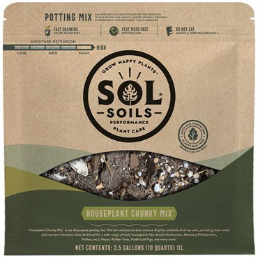 Sol Soils Houseplant Chunky Mix