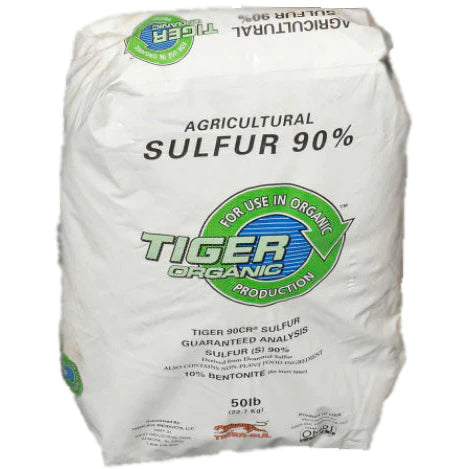 Tiger Organic 90% CR Agricultural Sulfur