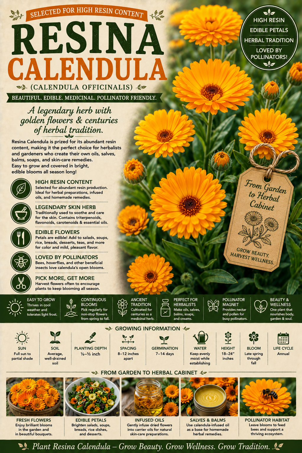 Resina Calendula