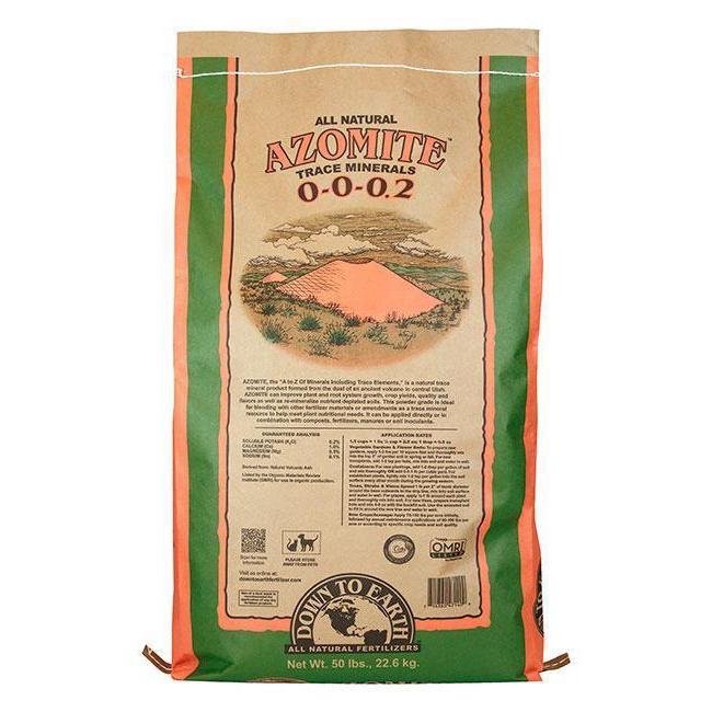 Azomite Powder by Down To Earth