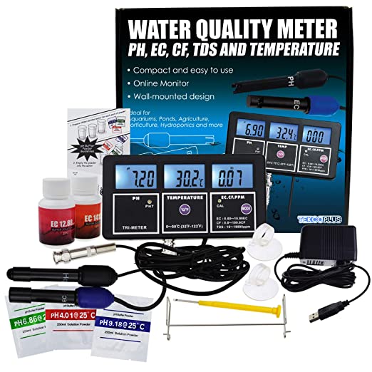 - Continuous Water Quality Monitor: PH, EC, CF, TDS & Temperature - Gardin Warehouse