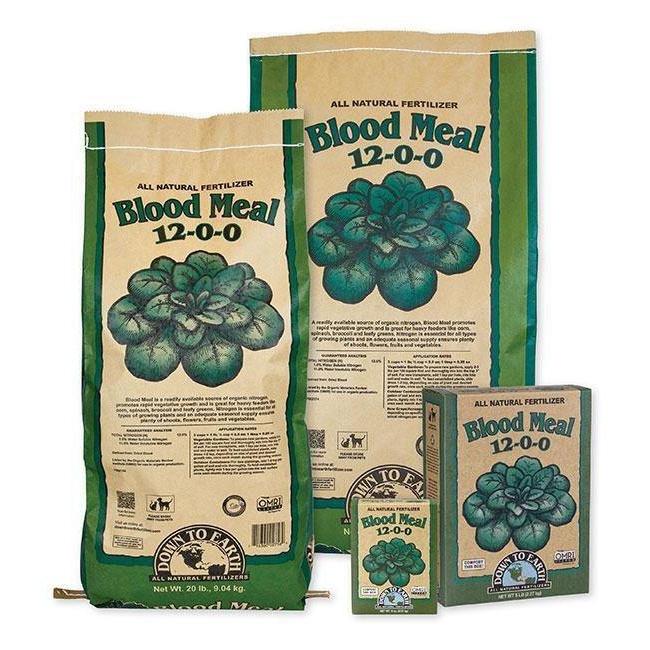 Nutrients, Additives & Solutions - Down to Earth - Blood Meal - 714360078073- Gardin Warehouse
