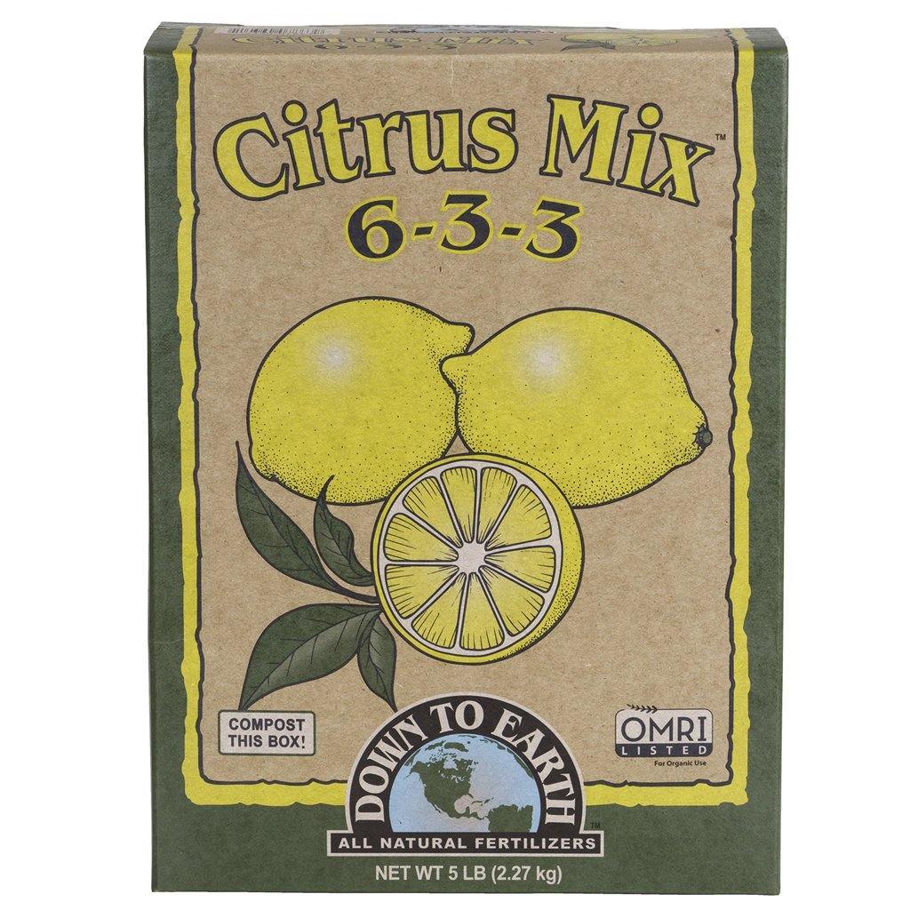 Nutrients, Additives & Solutions - Down To Earth Citrus Mix, 5lb - DCM411- Gardin Warehouse