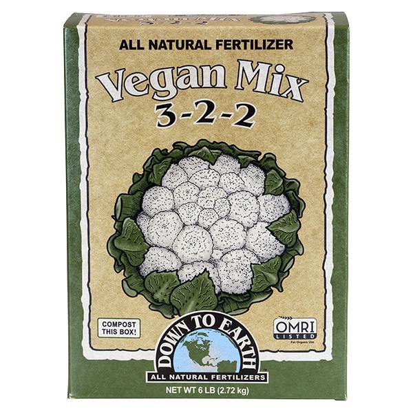 Nutrients, Additives & Solutions - Down To Earth Vegan Mix - 714360078219- Gardin Warehouse