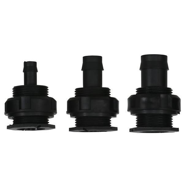Hydroponics - Ebb & Flow Barbed Tub Outlet Fittings, Bulkheads - 17875238- Gardin Warehouse