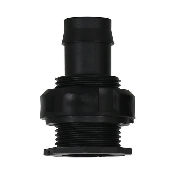 Hydroponics - Ebb & Flow Barbed Tub Outlet Fittings, Bulkheads - 757900705152- Gardin Warehouse