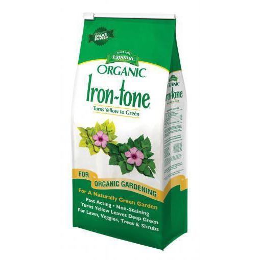 Nutrients, Additives & Solutions - Espoma Iron-tone | 2-1-3 - 050197054058- Gardin Warehouse