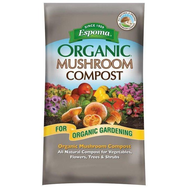 Nutrients, Additives & Solutions - Espoma Mushroom Compost - 050197717755- Gardin Warehouse